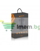 Мишка Mixie R520S, Безжична, Тиха, USB, 4D, Черен - 720