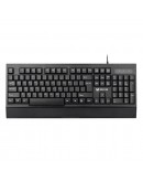 Клавиатура Mixie X6, USB, Черен - 6121