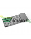 Клавиатура No brand B089, Сгъваема, Bluetooth, Черен - 6172