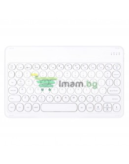 Клавиатура No brand X3, Безжична, Bluetooth, Бял - 6162