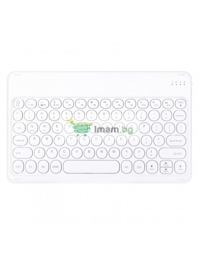 Клавиатура No brand X3, Безжична, Bluetooth, Бял - 6162