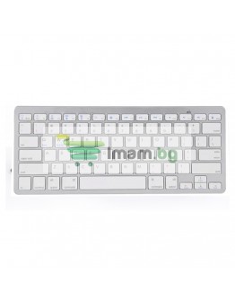Клавиатура No brand X5, Bluetooth, Бял - 6182