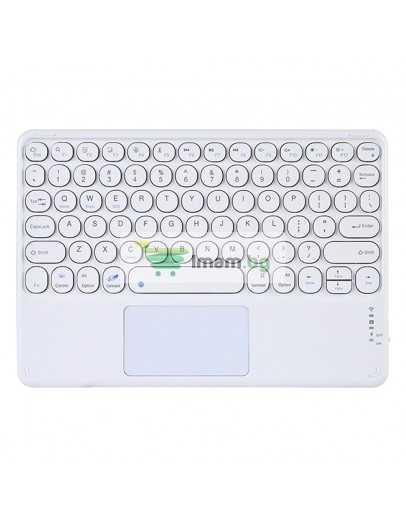 Клавиатура No brand Z16, Тъчпад, Bluetooth, Бял - 6170
