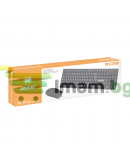 Комплект мишка и клавиатура Mixie X70, Черен - 6119