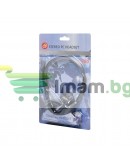 Слушалки Oakorn OK900, За компютър, Микрофон, 3.5mm, Черен - 20531
