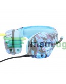 Слушалки Onikuma K1-B, За компютър, Микрофон, 3.5mm, Син - 20684