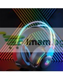 Слушалки Onikuma X26, За компютър, Микрофон, Подсветка, 3.5mm, USB, Черен - 20744