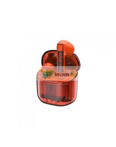 Bluetooth слушалки WiWu Ghost TWS11, Оранжев – 20731
