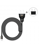 Мрежово зарядно устройство Remax Proda RP-L1, 5V/1.0A, 220V, С Lightning кабел, 1.0m, Различни цветове - 14953 Мрежово зарядно устройство Remax Proda RP-L1, 5V/1.0A, 220V, С Lightning кабел, 1.0m, Различни цветове - 14953