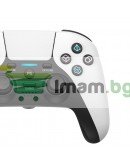 Безжичен джойстик No brand 5011B, За Play Station 5, Бял - 13080