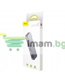 USB хъб Baseus Harmonica, 5 Порта, Type-C към 2xUSB 3.0, PD, TF, Micro SD, Сив - 12078