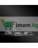 USB хъб Earldom ET-HUB15A, 3 Порта, OTG, Черен - 12066