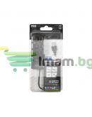 USB хъб No Brand, USB 2.0, 4 Порта, Черен - 12053