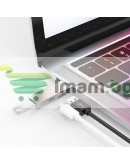 USB хъб WiWu T02 Pro, Type-C, 3 Порта, USB 3.0, Сив - 17755