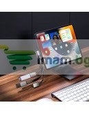 Хъб Earldom ЕТ-HUB17C, Type-C, 3 Порта, OTG, Черен - 12065