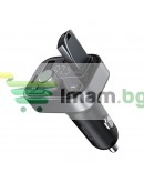 FM Трансмитер Baseus Pro S-09, Черен – 40499