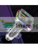 FM Трансмитер Earldom ET-M80, Bluetooth, Micro SD, USB, Type-C, PD, QC, Черен - 17774
