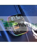 FM Трансмитер Earldom ET-M80, Bluetooth, Micro SD, USB, Type-C, PD, QC, Черен - 17774