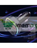 FM Трансмитер Earldom ET-M84, Bluetooth, USB, Type-C, PD, 3.1A, Черен - 17773