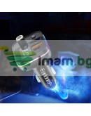 FM Трансмитер Earldom ET-M87, Bluetooth, USB, Type-C, PD, 3.1A, Черен - 17770