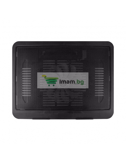 Охладител за лаптоп No brand, 14'', USB, Черен - 15008