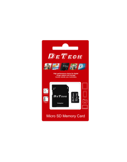 Карта памет DeTech Micro SDHC-I 32GB Class 10 Адаптер