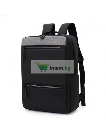 Раница за лаптоп No brand BP-11, 15.6", Черен  - 45300