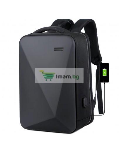 Раница за лаптоп No brand BP-26, 15.6", Черен - 45306