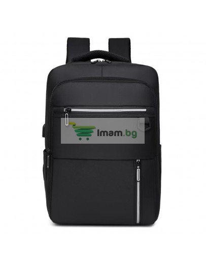 Раница за лаптоп No brand BP-29, 15.6", Черен - 45309
