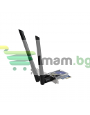 Безжичен мрежов адаптер LB-LINK BL-X50BT, PCI-E, 2400Mbps, Bluetooth, 2.4/5Ghz, 2 x 6dBi - 19049