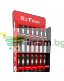 Подов стелаж DeTech DE-S01, 600x300x1800, Черен/Червен - 14144