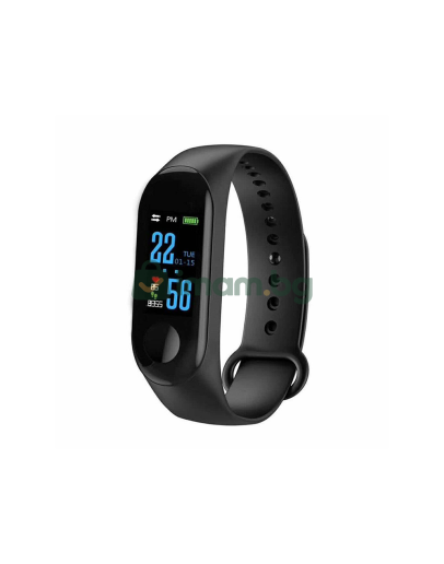 Смарт гривна M3, 18mm, Bluetooth, IP67, Различни цветове- 73047