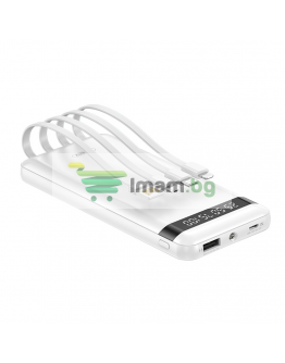 Преносима батерия Remax RPP-222 Astro, 10000mAh, Бял - 87074
