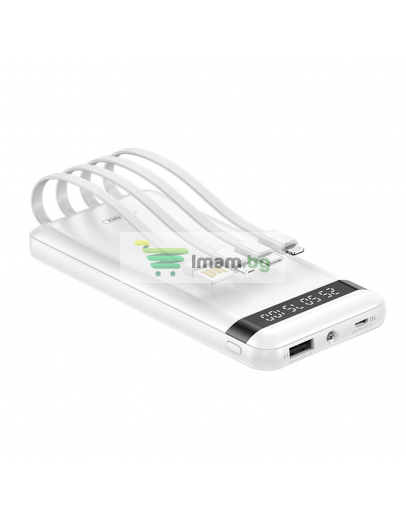 Преносима батерия Remax RPP-222 Astro, 10000mAh, Бял - 87074