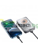 Преносима батерия WiWu JC-21, 10000mAh, 22.5W, Qi, MagSafe, Черен - 87080