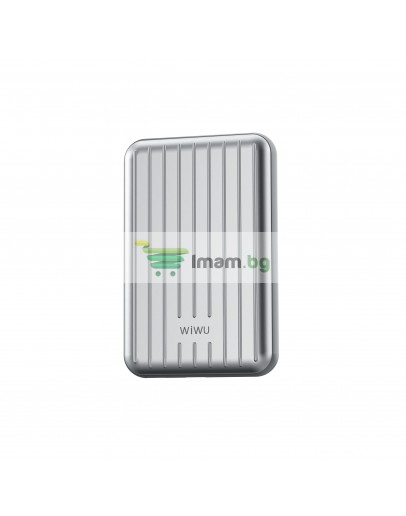Преносима батерия WiWu PP02, 5000mAh, 20W, Qi, MagSafe, Различни цветове - 87082
