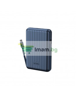 Преносима батерия WiWu PP03, 10000mAh, 22.5W, Qi, MagSafe, Различни цветове - 87083
