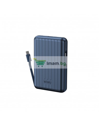 Преносима батерия WiWu PP03, 10000mAh, 22.5W, Qi, MagSafe, Различни цветове - 87083