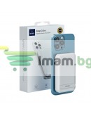 Преносима батерия WiWu SC10000WHT, 10000mAh, 22.5W, Qi, MagSafe, Различни цветове - 87078