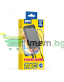 Преносима батерия Yookie YO11, 20000mAh, 22.5W, Черен - 87065