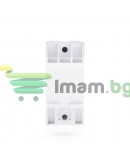 Смарт електромер No brand PST-ZMAi-90, За 35mm DIN, 220V, 60A, Wi-Fi, Tuya Smart, Бял - 91023