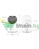 Смарт охранителна камера No brand PST-C10A-1MP, 1.0Mp, Вътрешен монтаж, Wi-Fi, Tuya Smart, Бял - 91025
