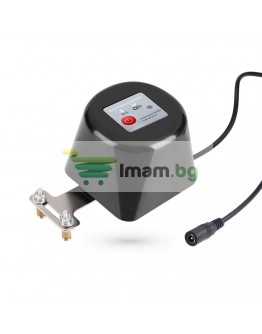 Смарт контролер No brand PST-FM400, За сферичен спирателен кран, Wi-Fi, Tuya Smart, Черен - 91007