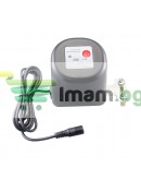 Смарт контролер No brand PST-FM400, За сферичен спирателен кран, Wi-Fi, Tuya Smart, Черен - 91007