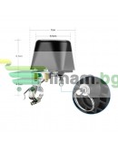 Смарт контролер No brand PST-FM400, За сферичен спирателен кран, Wi-Fi, Tuya Smart, Черен - 91007
