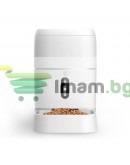 Смарт хранилка No brand PST-FD-BL3, За домашни любимци, Wi-Fi, Tuya Smart, Бял - 91040