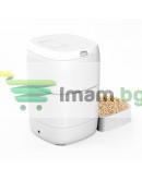 Смарт хранилка No brand PST-FD-BL3, За домашни любимци, Wi-Fi, Tuya Smart, Бял - 91040