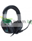 Слушалки Onikuma K20, За компютър, Микрофон, Подсветка, 3.5mm, USB, Черен - 20777 Слушалки Onikuma K20, За компютър, Микрофон, Подсветка, 3.5mm, USB, Черен - 20777
