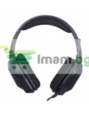 Слушалки Onikuma K20, За компютър, Микрофон, Подсветка, 3.5mm, USB, Черен - 20777 Слушалки Onikuma K20, За компютър, Микрофон, Подсветка, 3.5mm, USB, Черен - 20777