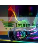 Слушалки Onikuma X22, За компютър, Микрофон, Подсветка, 3.5mm, USB, Черен - 20773 Слушалки Onikuma X22, За компютър, Микрофон, Подсветка, 3.5mm, USB, Черен - 20773